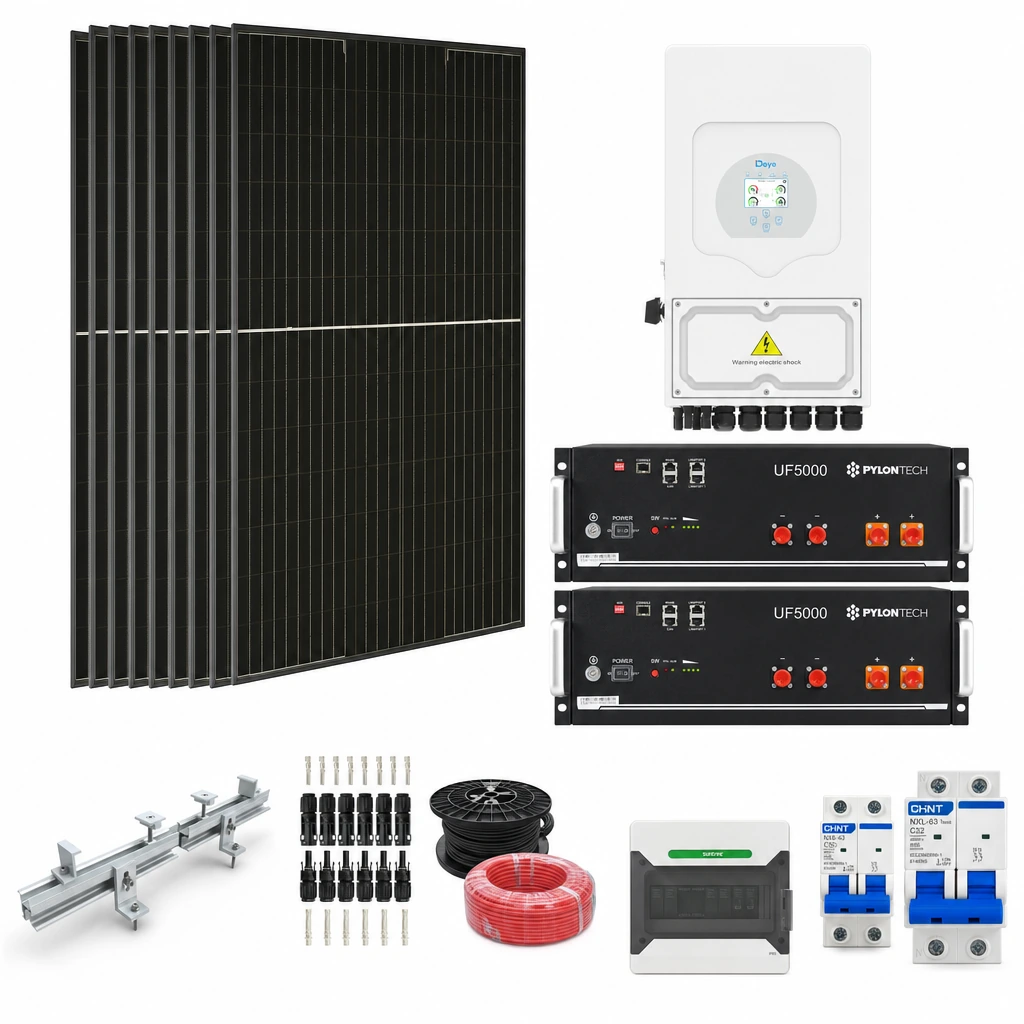 Kit solar de la tienda