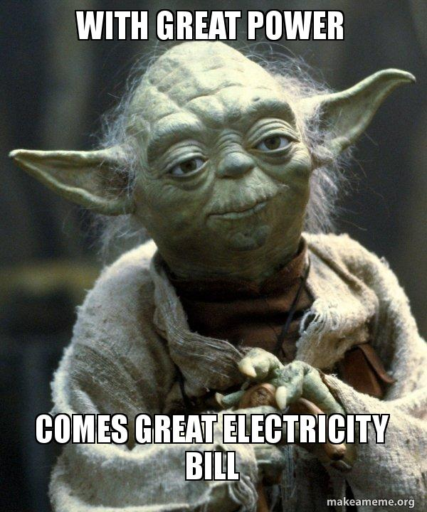 Yoda con expresión sabia.